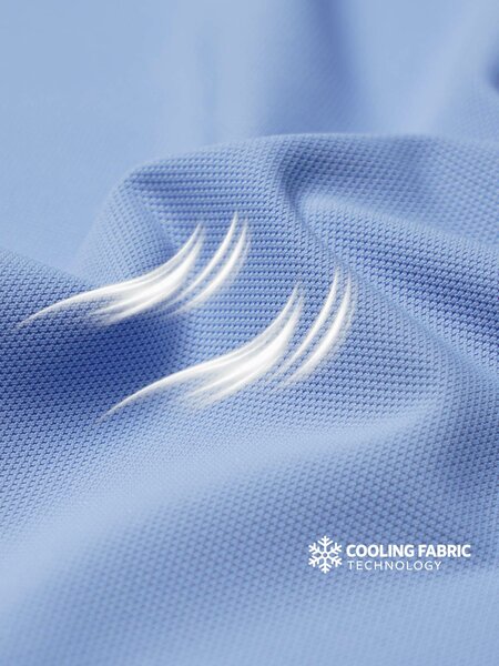 Light Blue Performance Polo (POLO-1337)