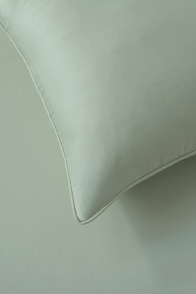 Sage Embroidered Bed Sheet Set