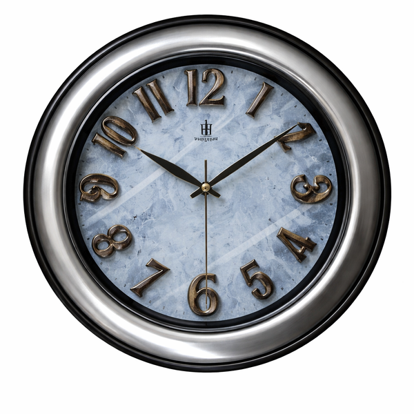 Heritage Wall Clock Dynamite 3D 22’’ – Silver Frame Edition