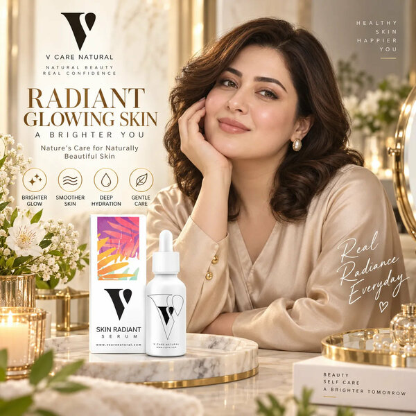 VCare Naturlas Skin Radiant Serum - 30ml