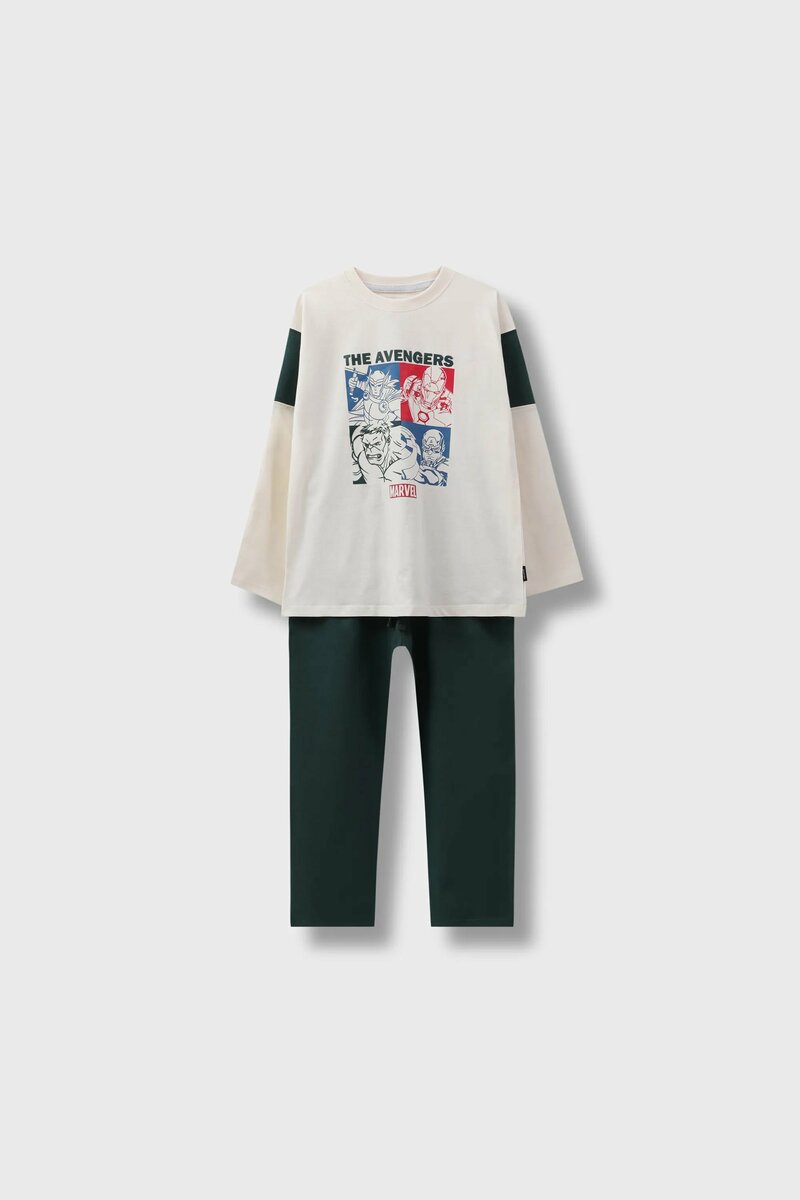 Boys Avengers Jersey Co-ord Set