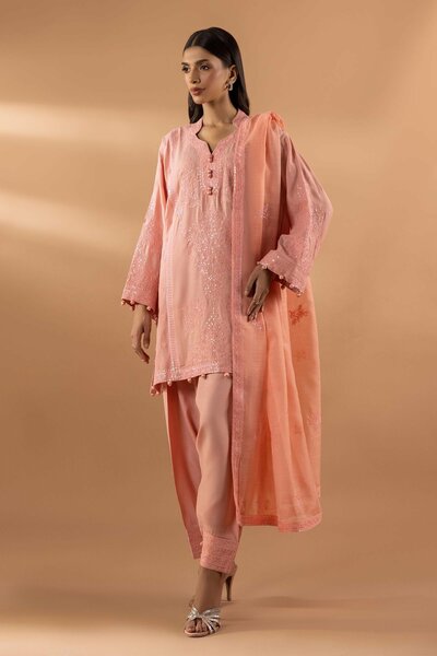 Stitched Poly Cotton Dupatta