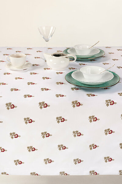 Classic Embroidered Table Cover