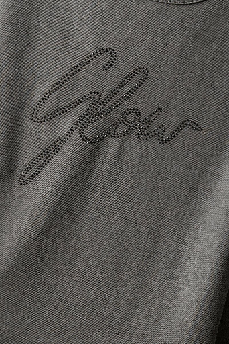Girls Charcoal Muse Drop Tee