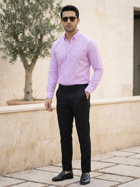 Lilac Oxford Shirt (CSB-279)