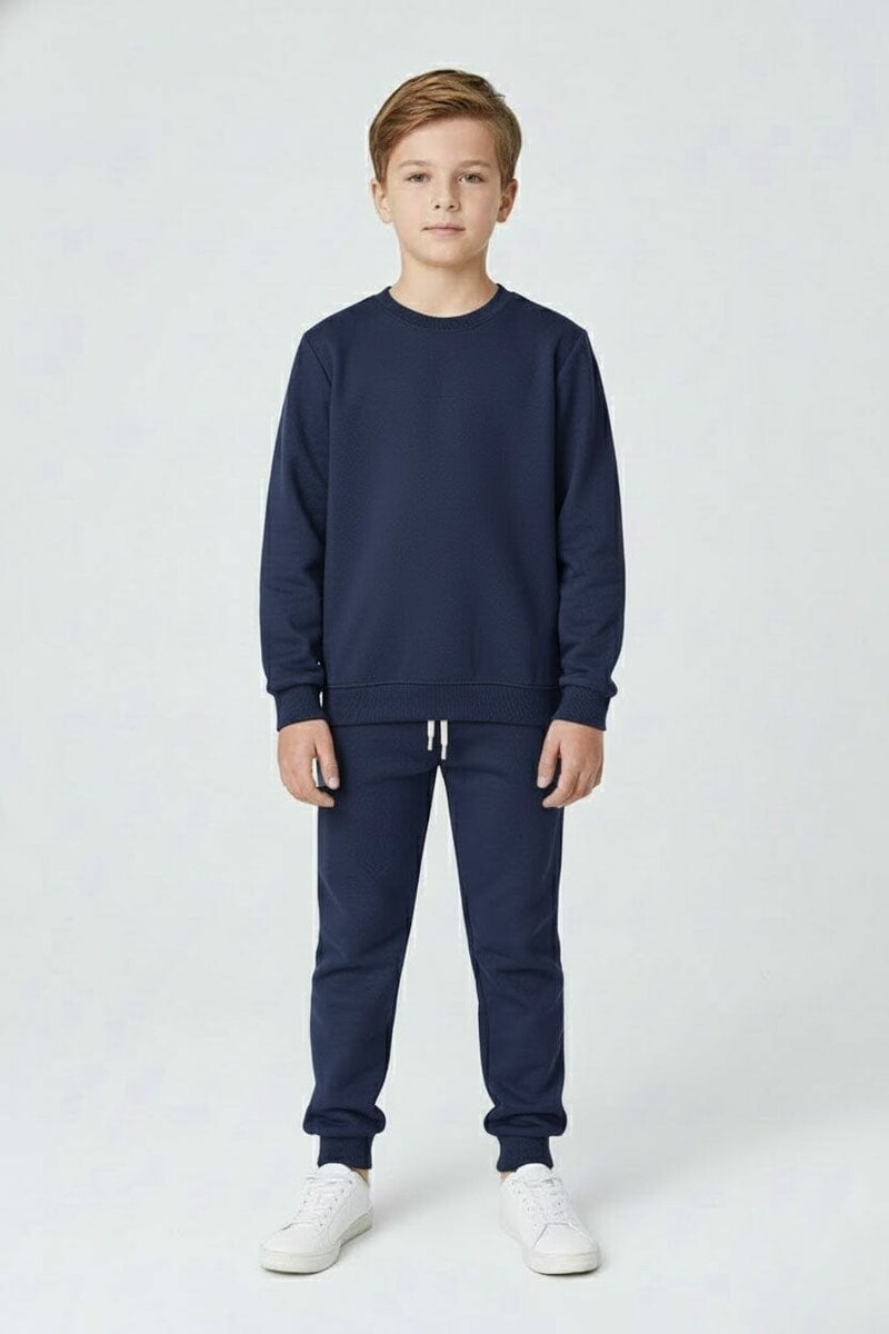 Tiny Teens Kid's Basic Fleece Twin Set