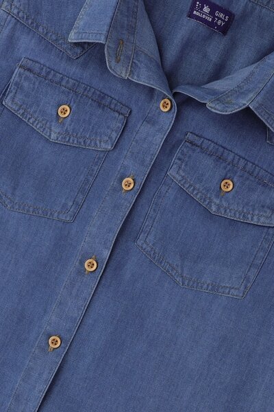 Playful Minnie Denim Top