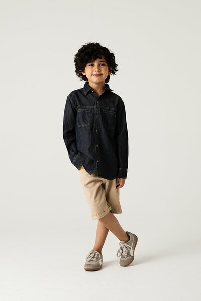 Boys Smart Casual Button-Down Shirts Pack
