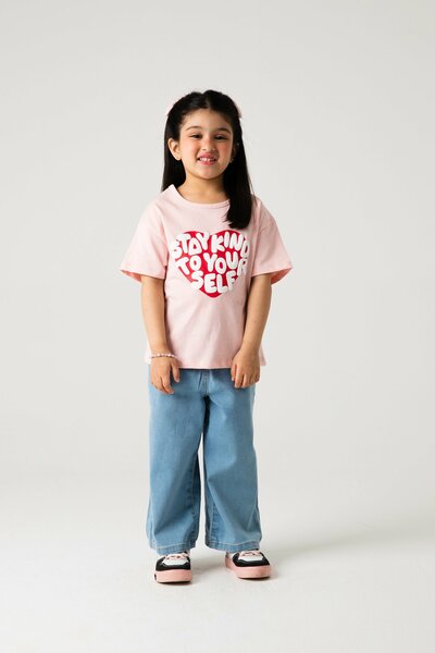 Girls Kind Soul Drop Tee