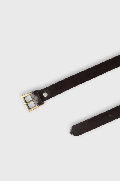Boys Brown Luxe Belt