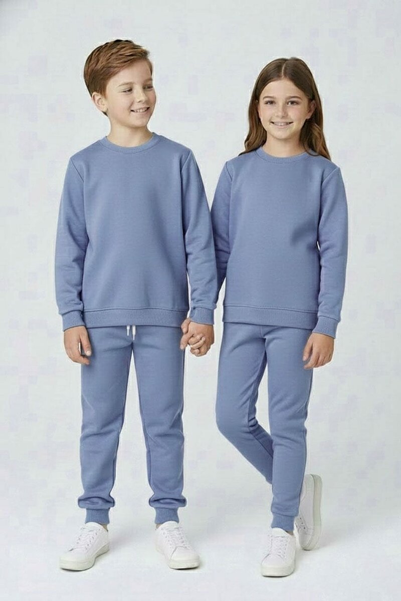Tiny Teens Kid's Basic Fleece Twin Set