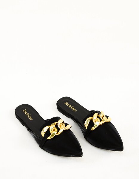 Jack Jees Shiny Chain Black