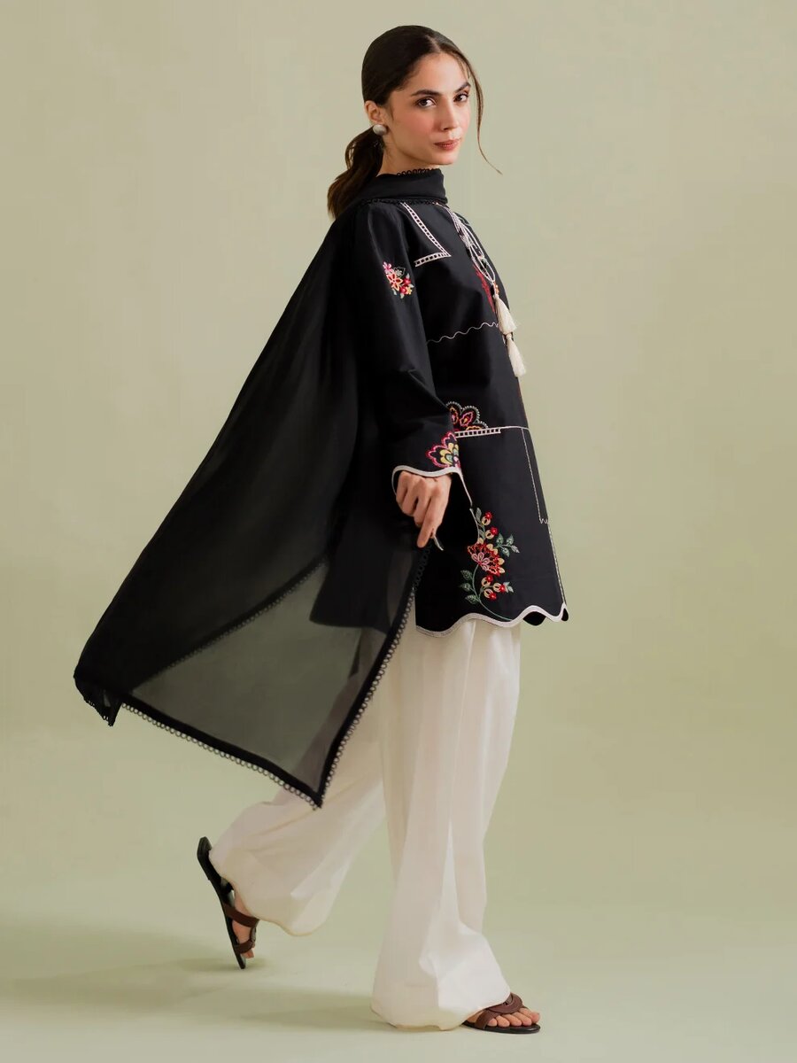 Bloomnight-3Pcs Embroidered Set