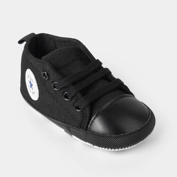 Boys Shoes 475-BLACK
