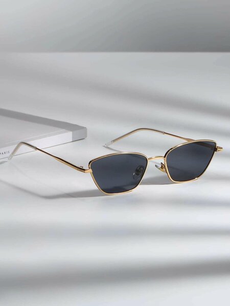 Shein - Metal Frame Fashion Glasses
