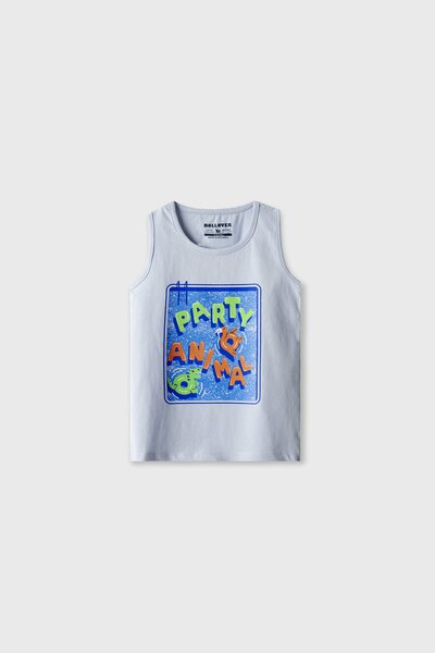 Boys Animal Pool Party Tank Top