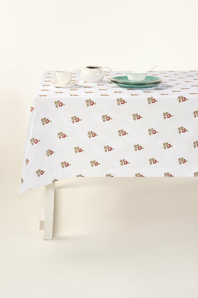 Classic Embroidered Table Cover