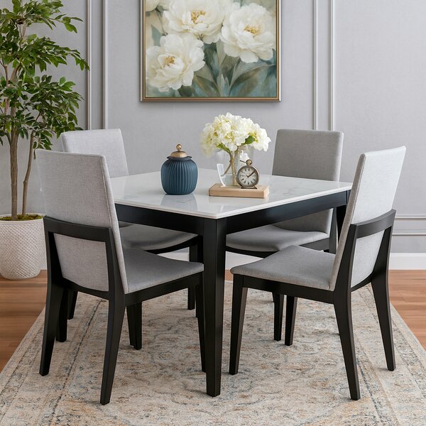 ALVA 4-Person Dining Table Set