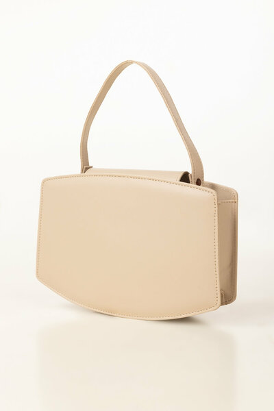 Beige Handbag