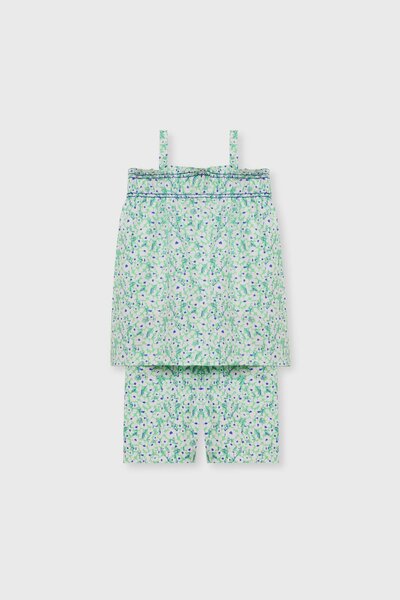Tiny Blossom Summer Dress Set