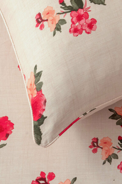 Water Blossom T-200 Bed Sheet Set