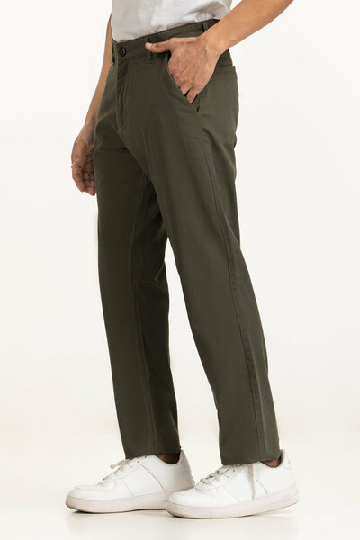 Slim Fit Khaki Pants