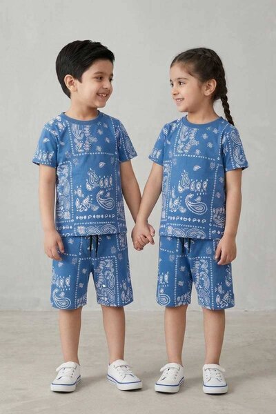 Kid's Paisley Twin Set
