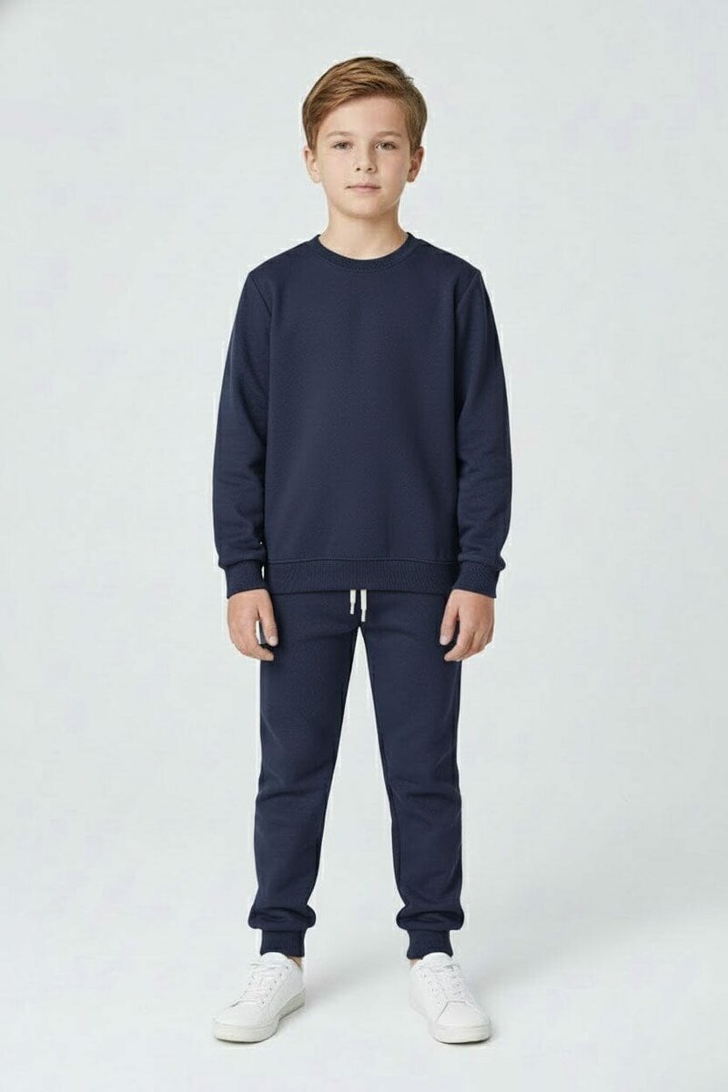 Tiny Teens Kid's Basic Fleece Twin Set