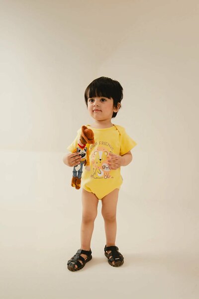 Boys Safari Friends Romper Set (Pack of 2)
