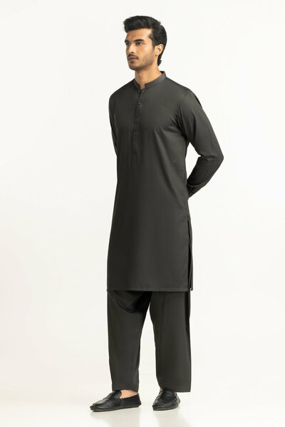 Regular Fit Embroidered Suits