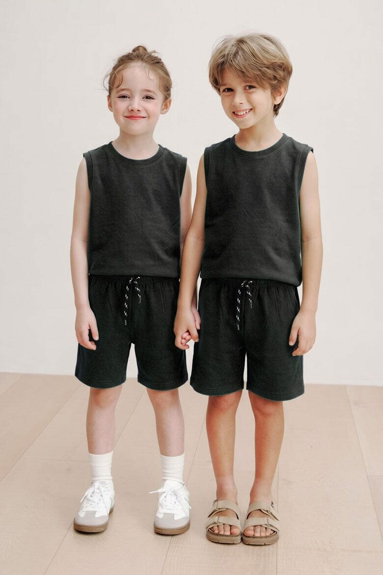 Tiny Teens Kid's Sleeveless Twin Set