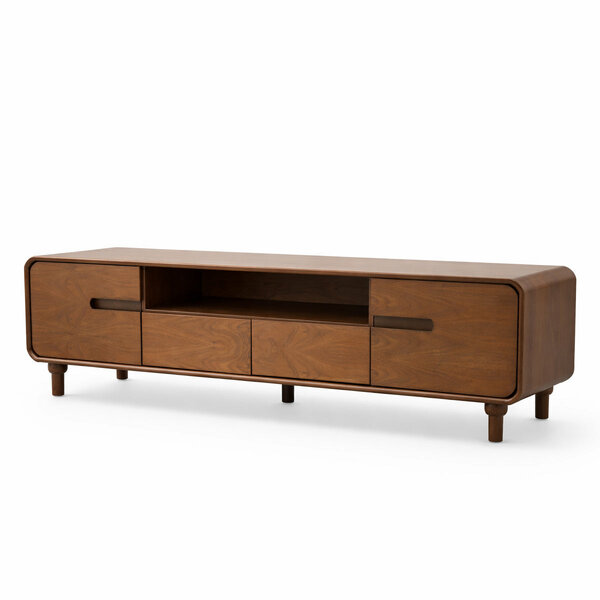 Nysa Solid Wood TV Unit