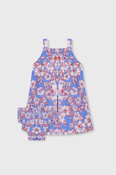 Blueberry Whirl Dress Set