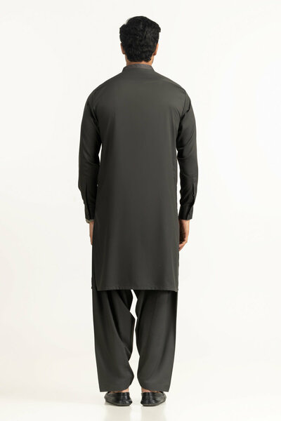Regular Fit Embroidered Suits