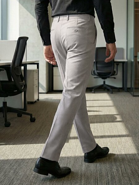 Fawn Plain Executive Formal Dress Pant (FDT-352)