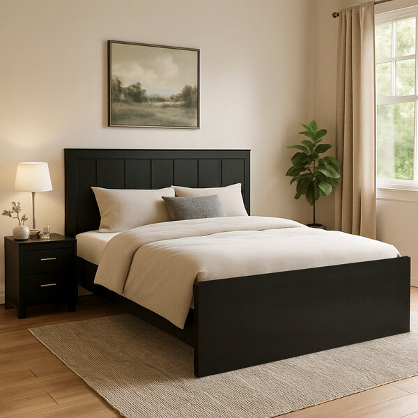 Blair King Size Bed With 2 Side Tables