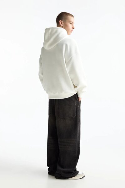 VYBE - Men Basic Hoodie - White