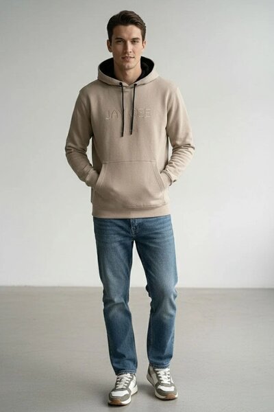 Jay Cee Men's Logo Pullover Hoodie