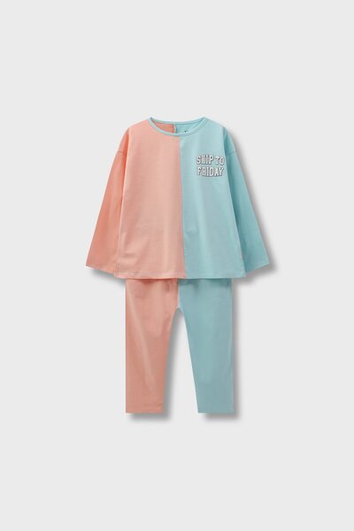 Half N Half Jersey Co-ord Set