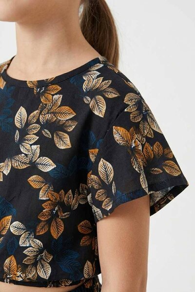 Girl's Leaf Co-Ord Set