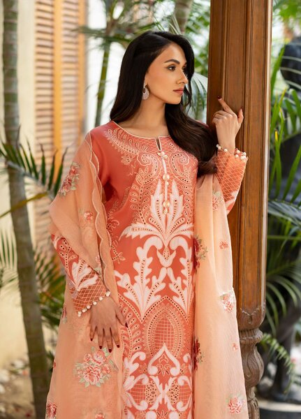 Astoria by Mushq Unstitched Embroidered Lawn 3 Piece Suit MQ26UAL 310-Avienne - Festive Collection
