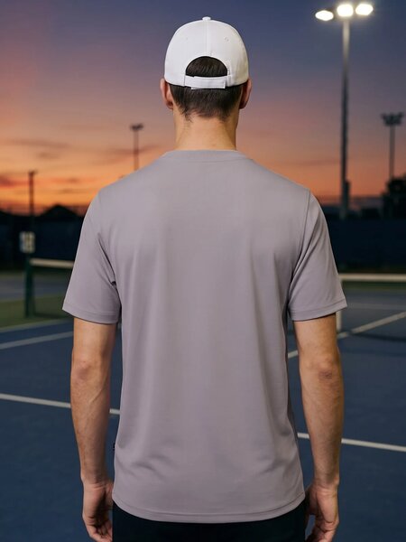 Beige Performance T-Shirt (TEE-452)