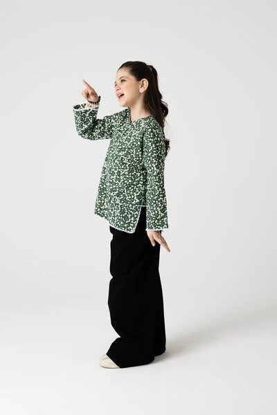 Emerald Lace Whisper Top