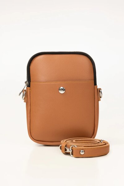 Tan Cross Body Bag