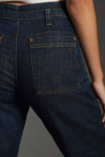 PC Women's Mid-Rise Relaxed-Leg Denim