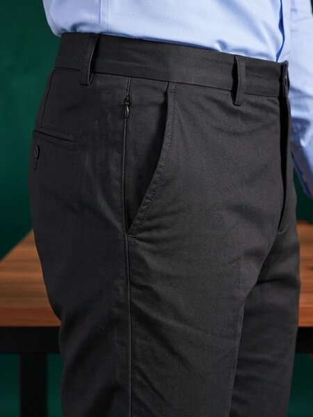Black Performance Wrinkle Free Trouser (CTR-134)