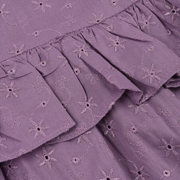 Infant Girls Chikankari 2Pc Suit- Lavender