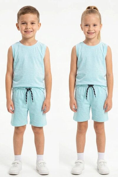 Tiny Teens Kid's Single Jersey Minor Fault Twin Set