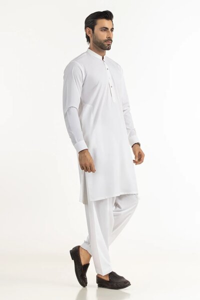 Regular Fit Embroidered Suits