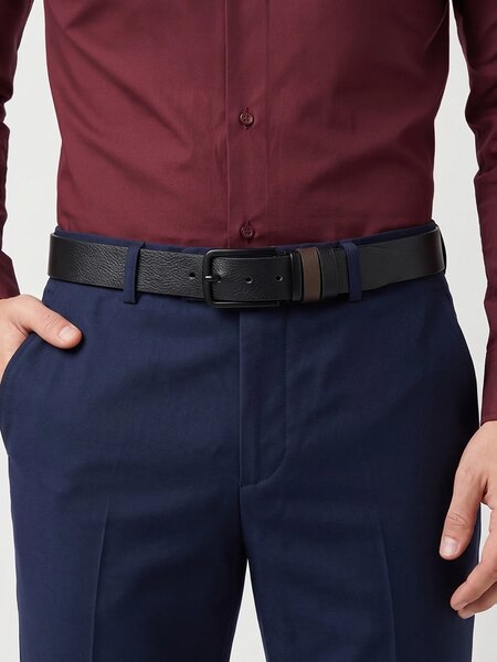Black & Brown Reversible Belt (BELT-952)